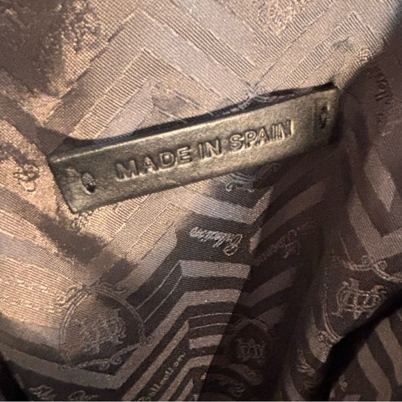 689 Fifth Avenue Collection Stylish Gray and Black Tote Shoulder Bag Fabric - Picture 10 of 14